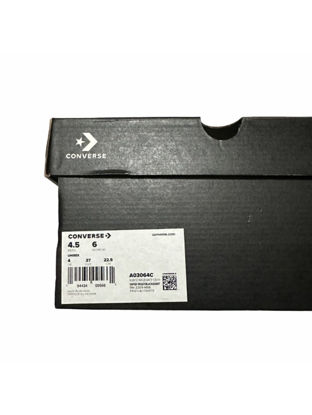 ⭐Converse Run Star Legacy CX Hi Sz 6 Women Shoes Platform Purple Sneaker A03064C - Picture 7 of 14